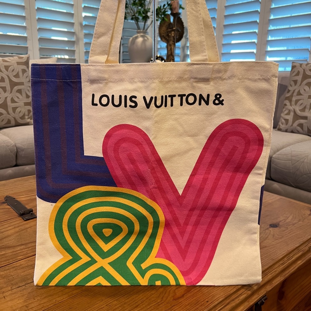 Louis Vuitton Multicolor Canvas Tote NEW - Picture 14 of 16